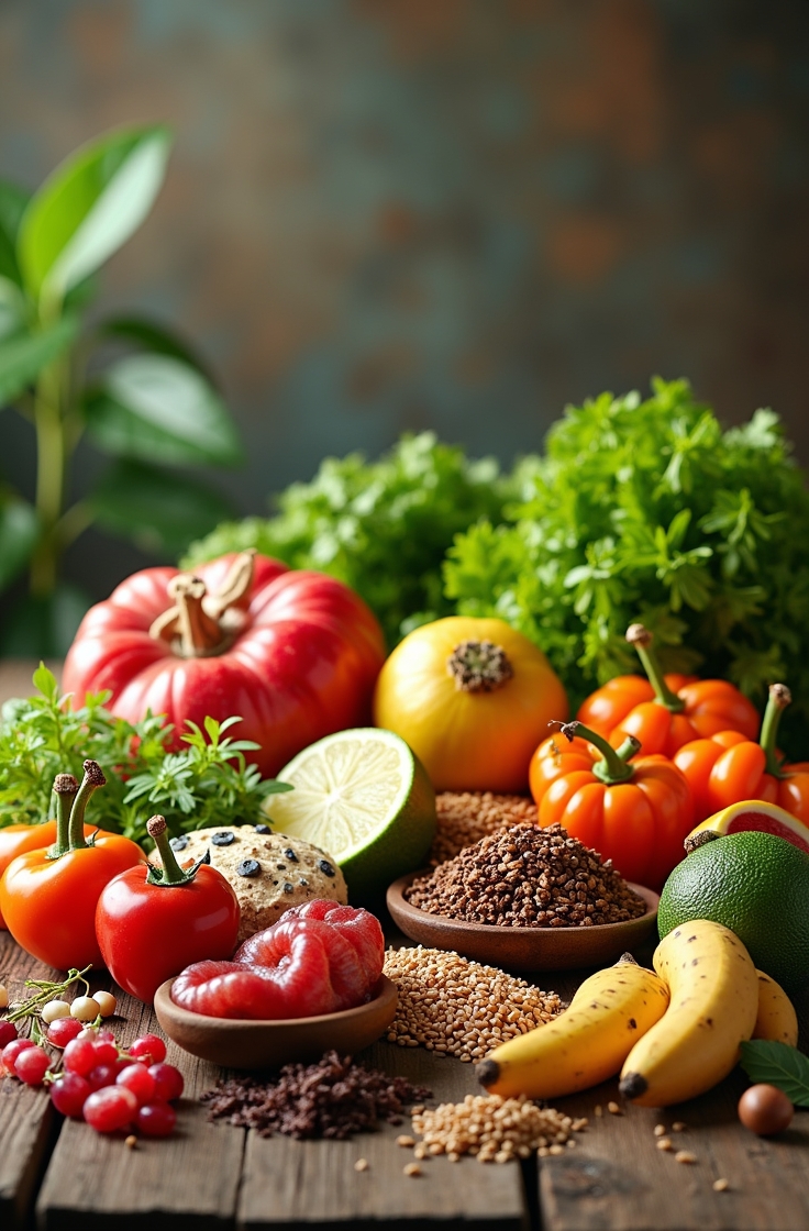 Vibrant, nutritious meal